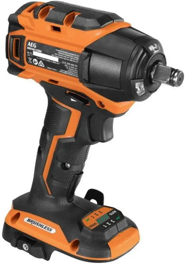 Masina de insurubat cu impact AEG BSS18C12ZB6-0 (Black/Orange)