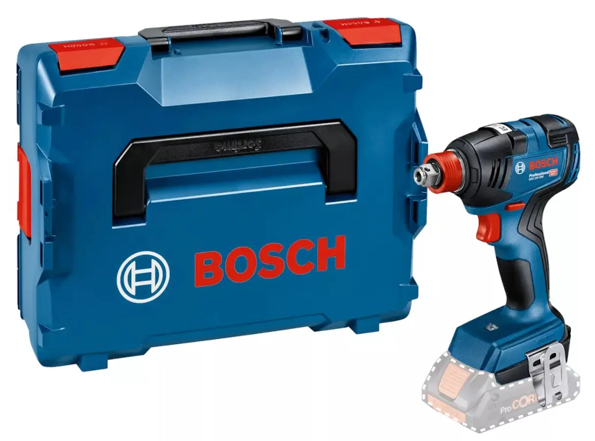 Masina de insurubat cu impact si acumulator Bosch GDX 18V-200 Professional Solo