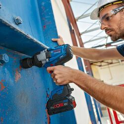 Masina de insurubat cu impact si acumulator Bosch Professional GDS 18V-1600 HC + 8.0Ah x2 + L-Boxx Thumb