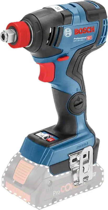 Masina de insurubat cu impact Bosch Professional GDX 18V-200 C Solo