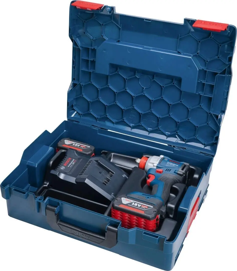 Masina de insurubat cu impact si acumulator Bosch Professional GDX 18V-285 2x4.0Ah (06019N2102) - 3