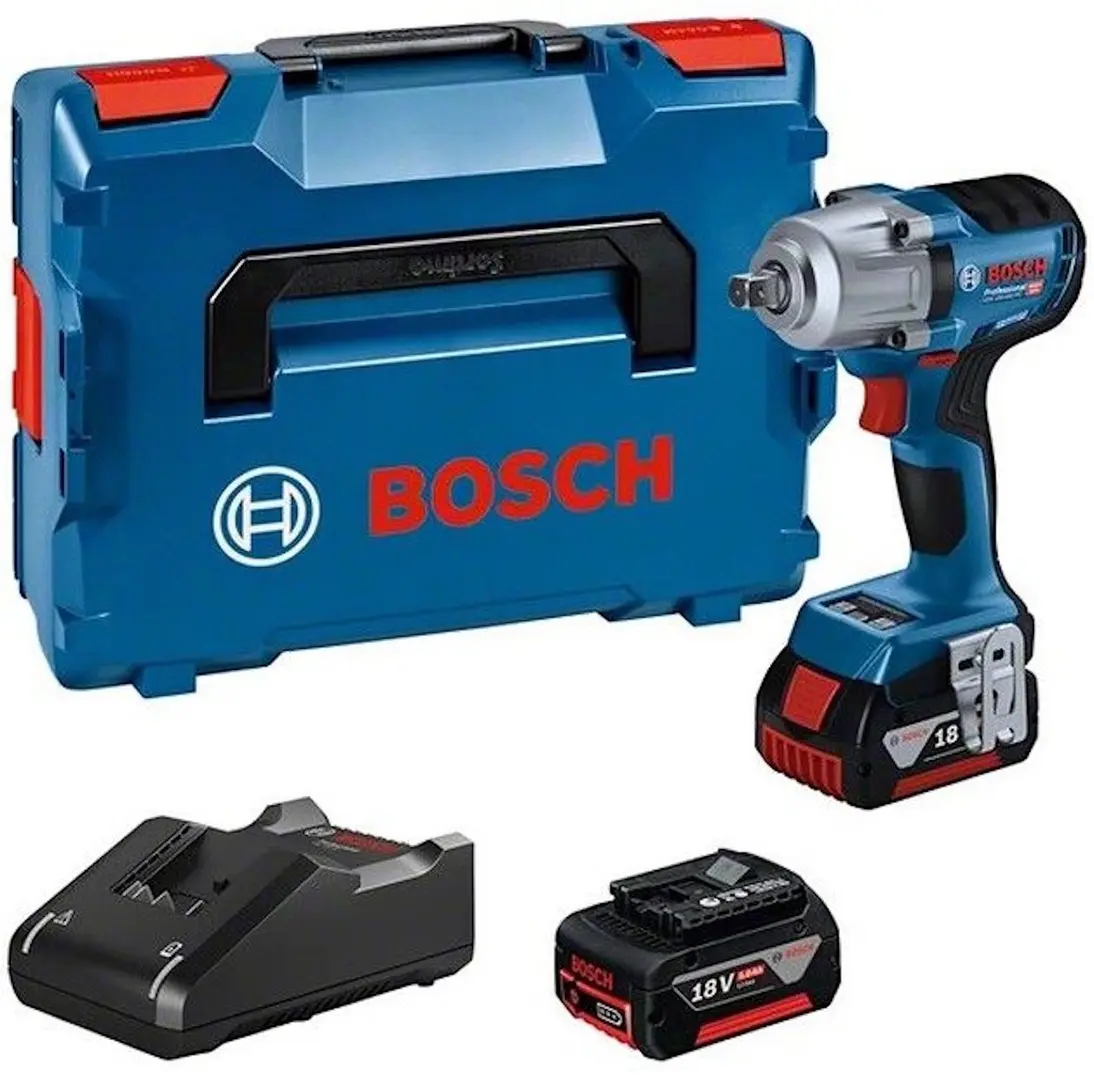 Гайковерт аккумуляторный Bosch GDS 18V-450 PC Professional (06019K4102)