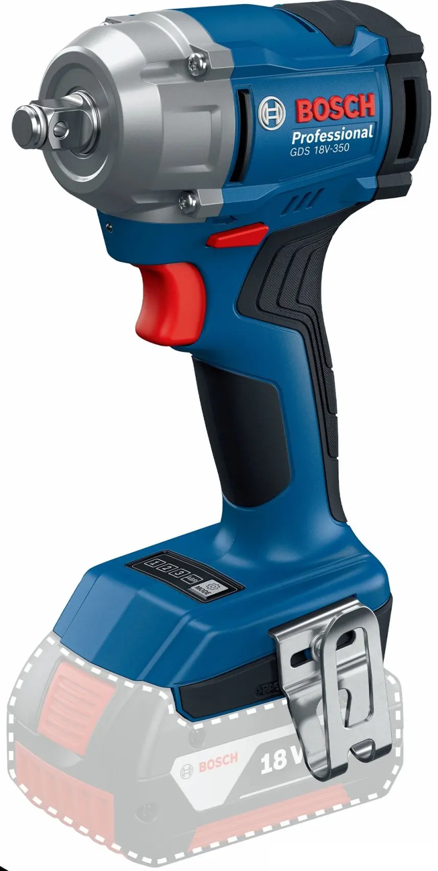 Masina de insurubat cu acumulator Bosch Professional GDS 18V-350 (06019M5022)