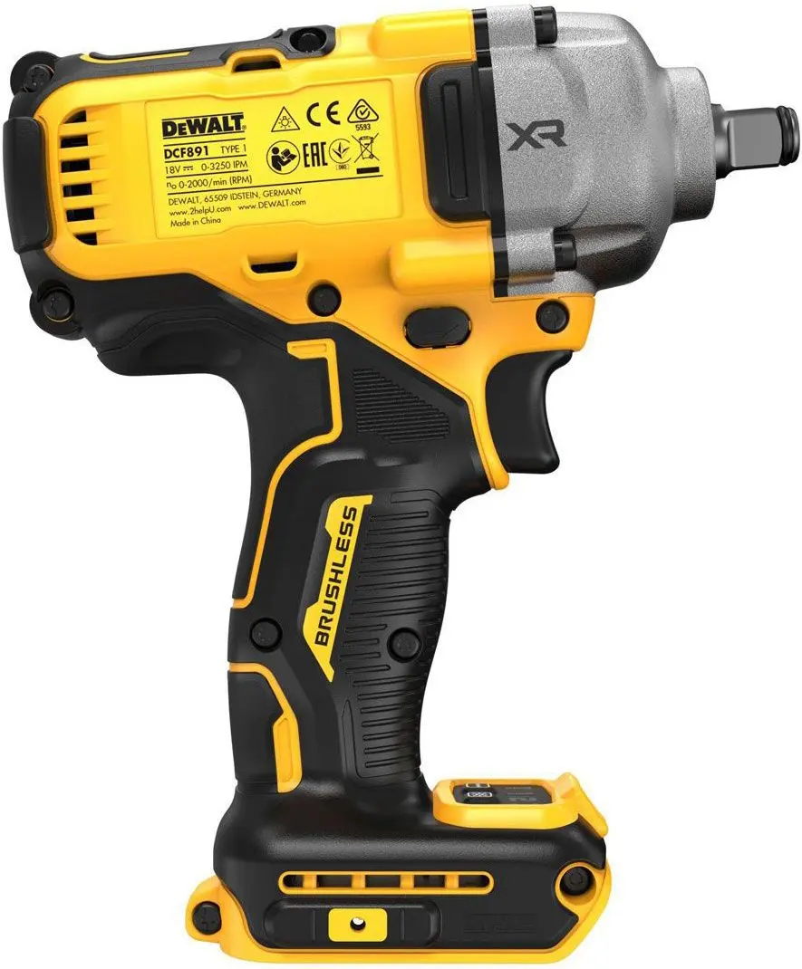 Masina de insurubat cu impact si acumulator DeWALT DCF891N-XJ Solo