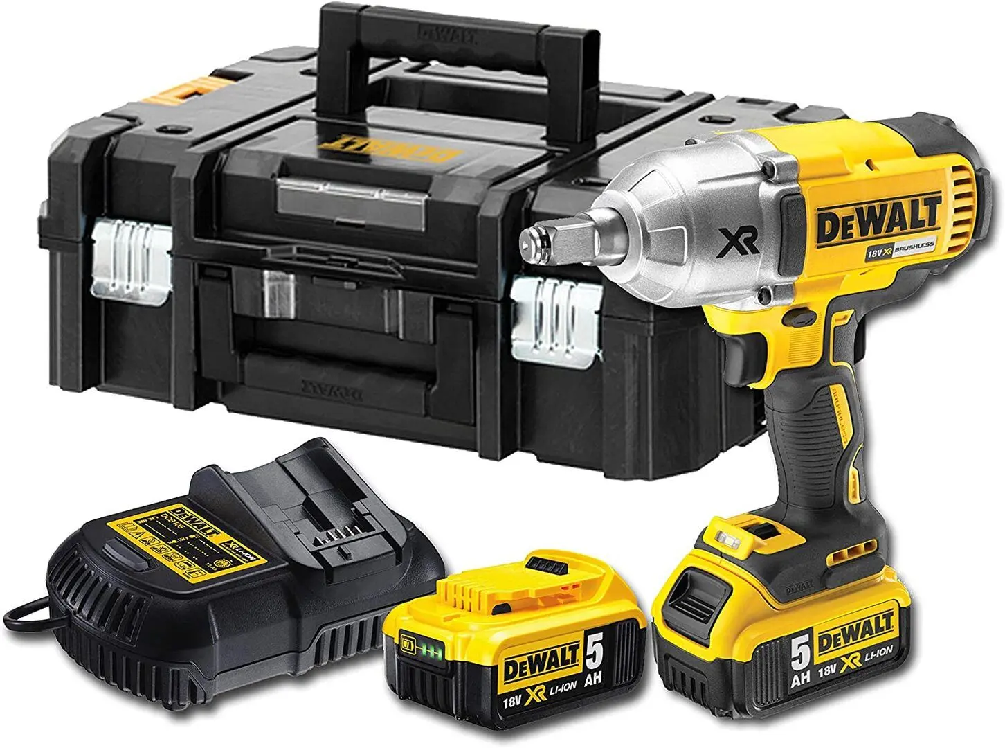 Аккумуляторный ударный гайковерт Dewalt DCF899HP2-QW - 2