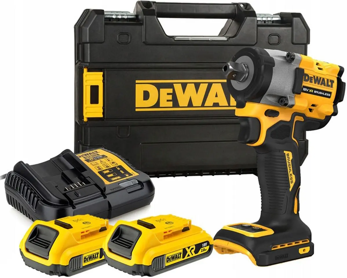 Masina de insurubat cu impact si acumulator DeWALT DCF922D2T Set