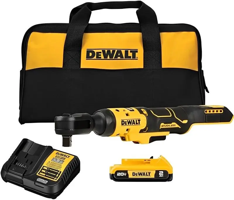 Masina de insurubat unghiular cu acumulator DEWALT DCF512D1 Set