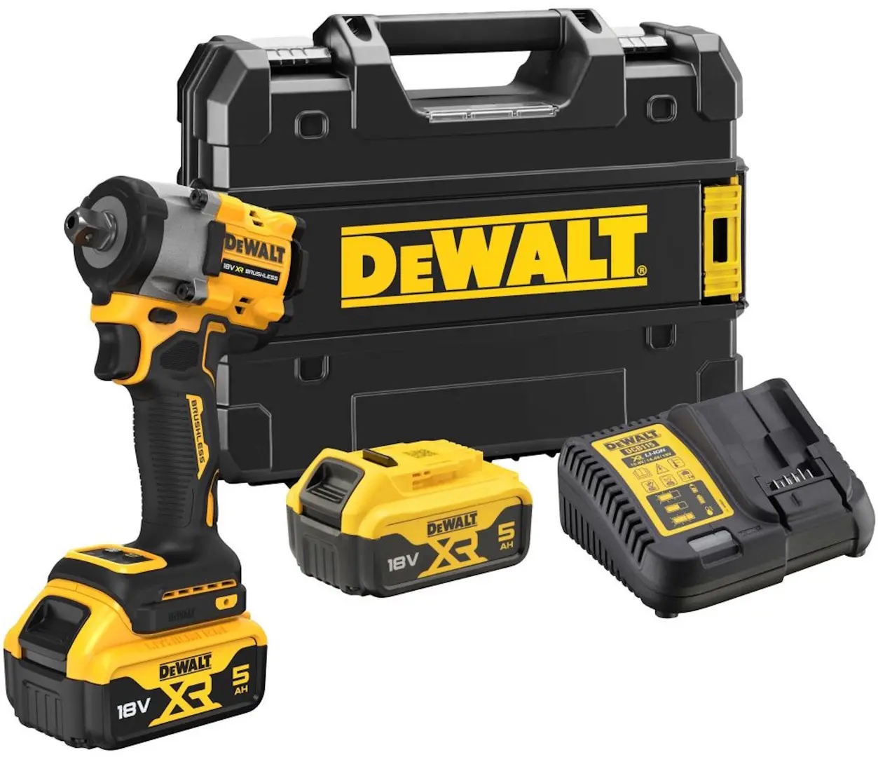 Гайковерт аккумуляторный Dewalt DCF922P2T XR BL