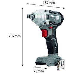 Аккумуляторный ударный гайковерт Graphite Energy+ 58G028 Solo Thumb