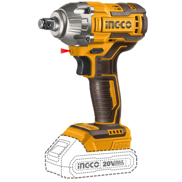 Аккумуляторный гайковерт Ingco COSLI23011 20V 2x2.0Ah купить в Кишиневе ...