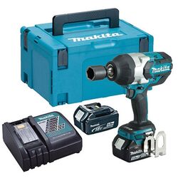 Mașină de înșurubat cu impact cu acumulator Makita DTW 1001 RTJ Thumb