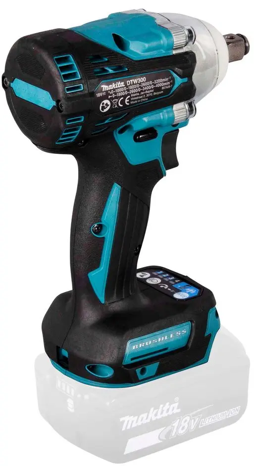 Аккумуляторный ударный гайковерт Makita DTW300Z - 5