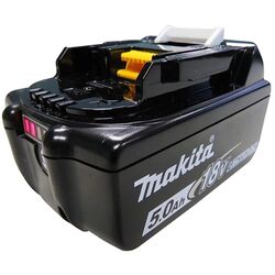 Masina de insurubat cu acumulator Makita DTW190RTJX + 2xBL1850 + DC18RC Thumb