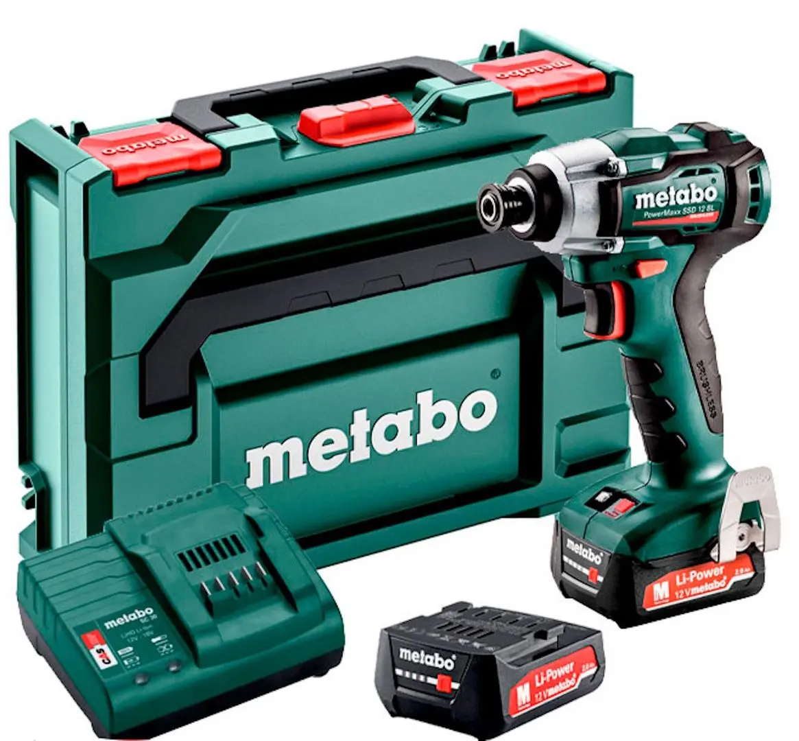 Masina de insurubat cu acumulator Metabo PowerMaxx SSD 12 BL