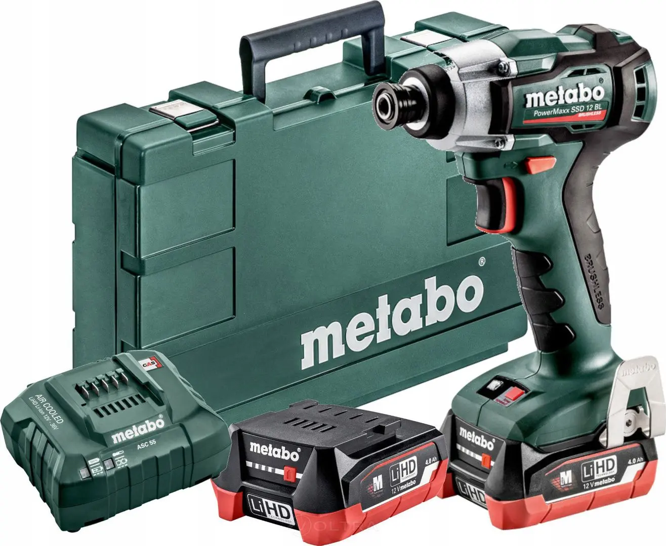 Masina de insurubat cu impact si acumulator Metabo PowerMaxx SSD 12 BL