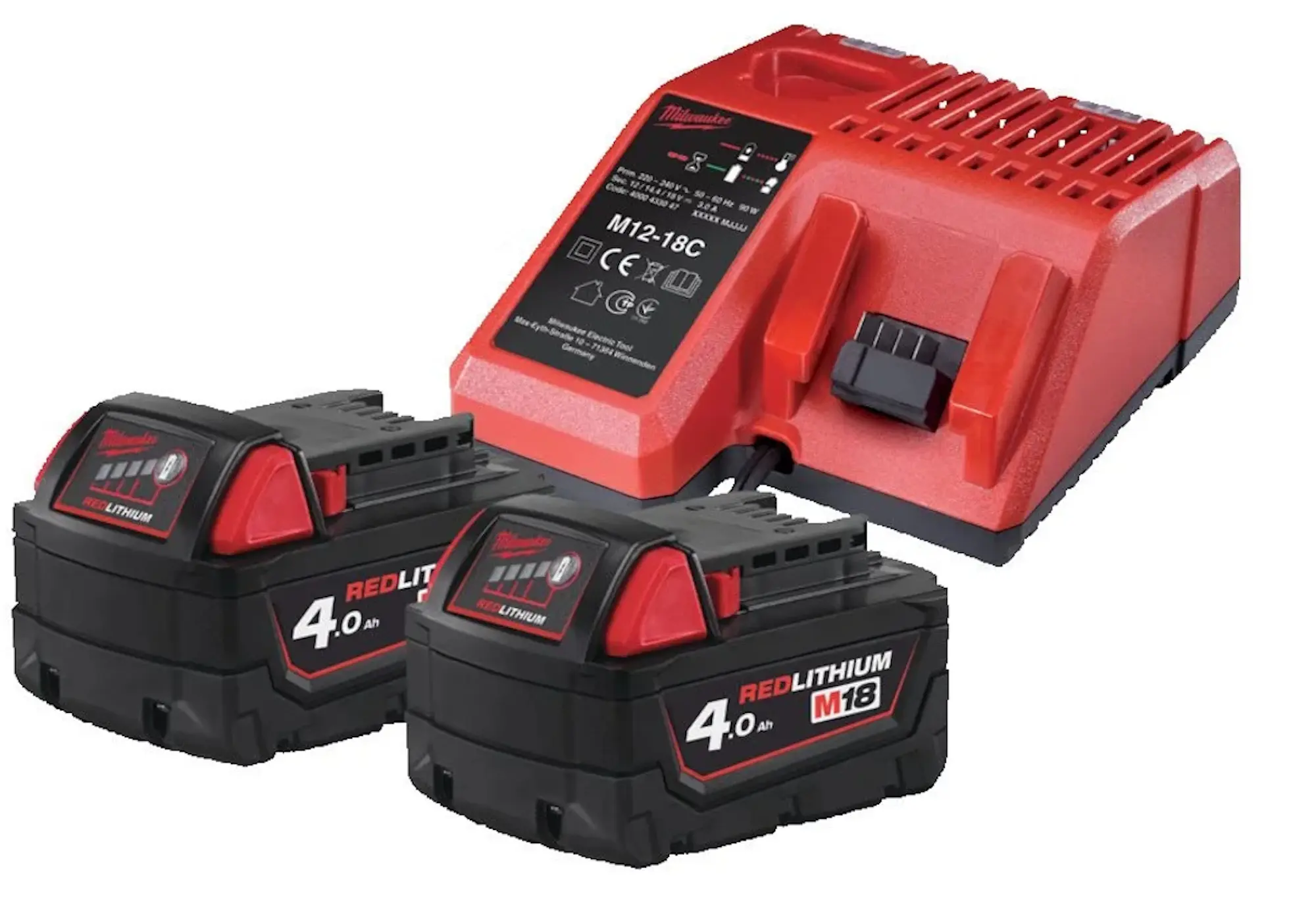 Masina de insurubat cu acumulator Milwaukee M18 BLIDRCMC-402C (4933499457)