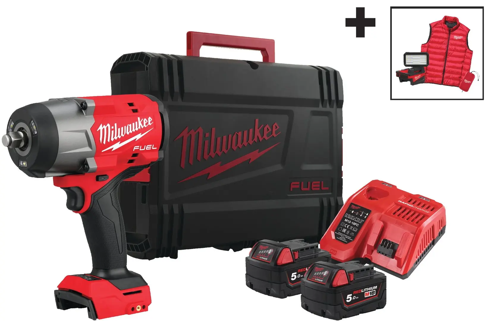 Гайковерт аккумуляторный Milwaukee M18 FHIWF2F12MC-502X (4933499452)