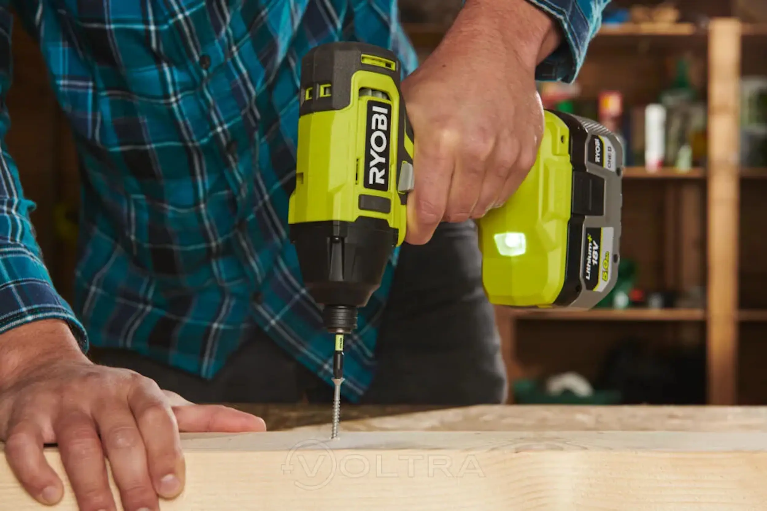 Гайковерт аккумуляторный Ryobi RID18-0 (5133005391) - 3