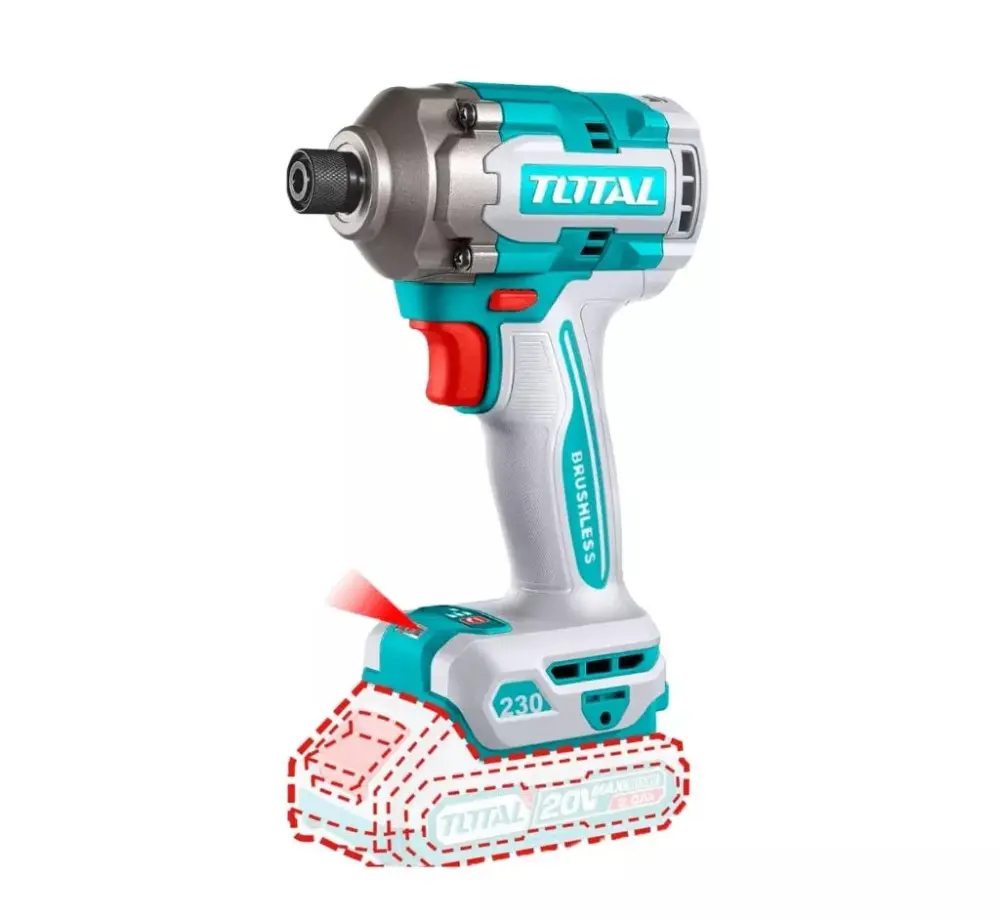 Masina de insurubat cu impact si acumulator Total TIRLI2023