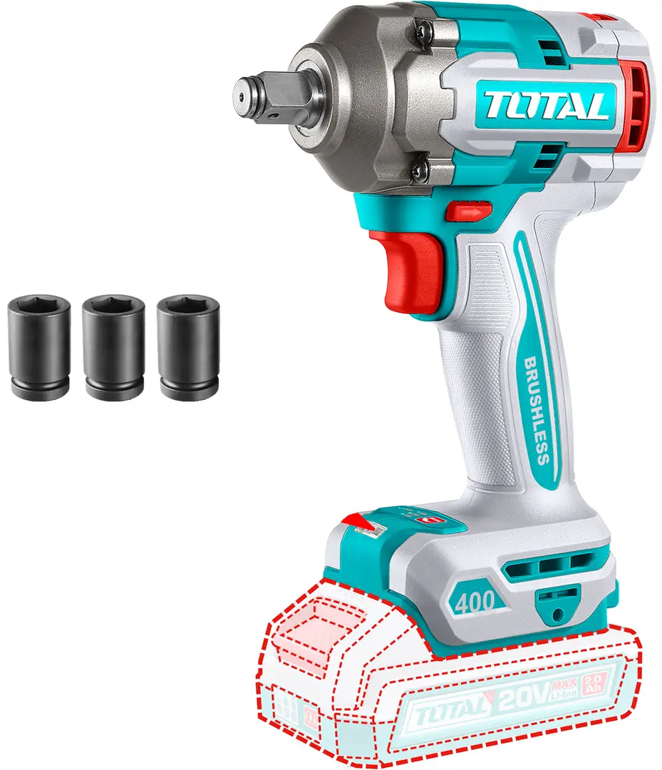 Masina de insurubat cu impact si acumulator Total TIWLI20401