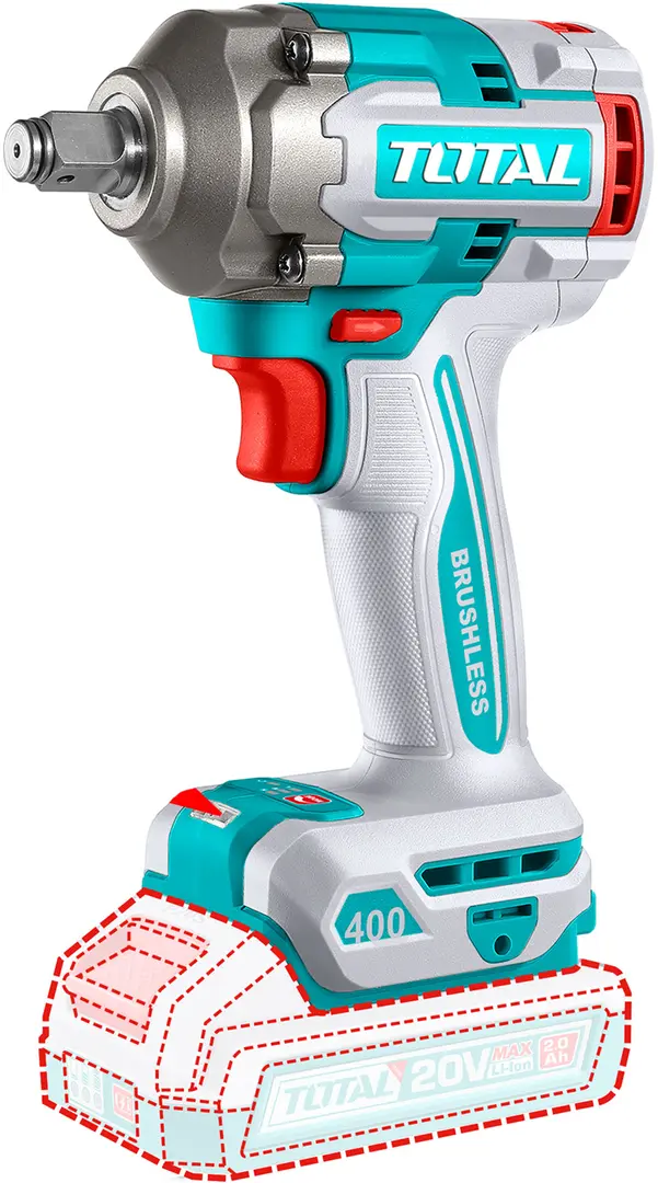 Masina de insurubat cu impact si acumulator Total TIWLI20401