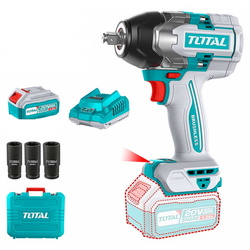 Masina de insurubat cu impact si acumulator Total TIWLI2085 2x4.0Ah