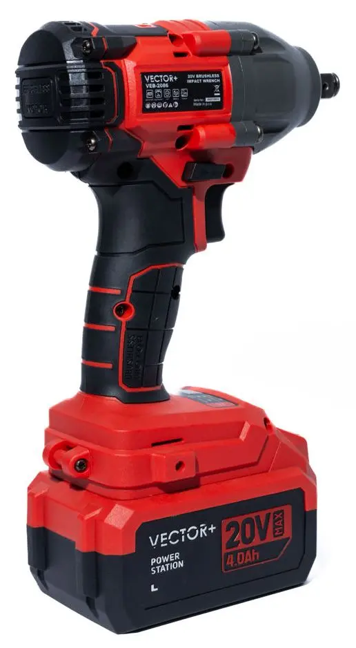 Masina de insurubat cu impact si acumulator Vector+ VEB2086-1 Solo