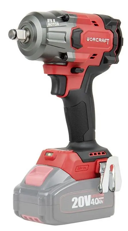 Masina de insurubat cu impact si acumulator Worcraft XCUBE006 2x4.0Ah Set