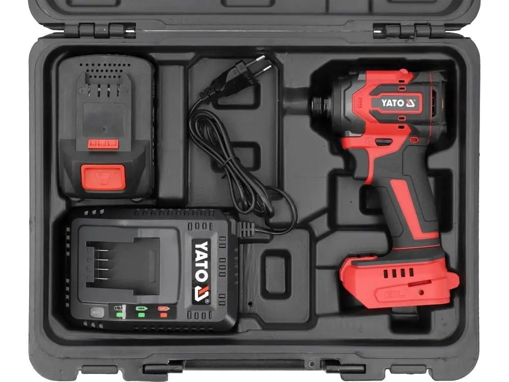 Аккумуляторный ударный гайковерт Yato YT-82798