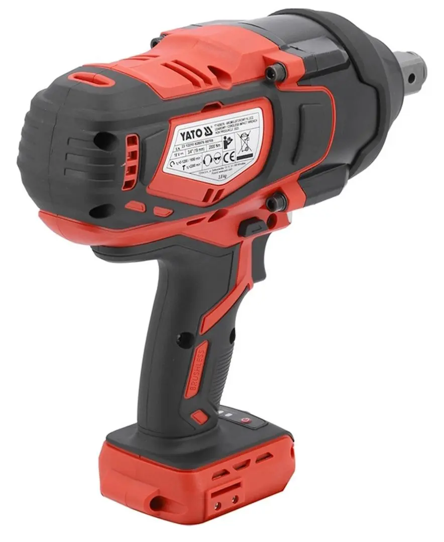 Гайковерт аккумуляторный Yato YT-828076