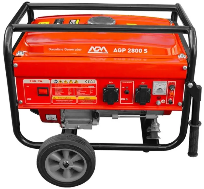 Бензогенератор AGM AGP 2800S (Red)