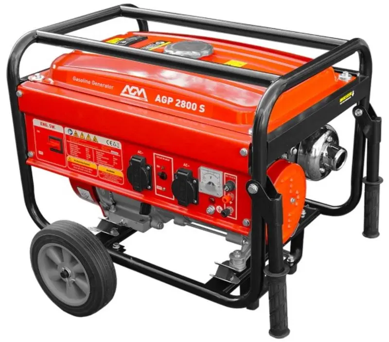 Бензогенератор AGM AGP 2800S (Red)