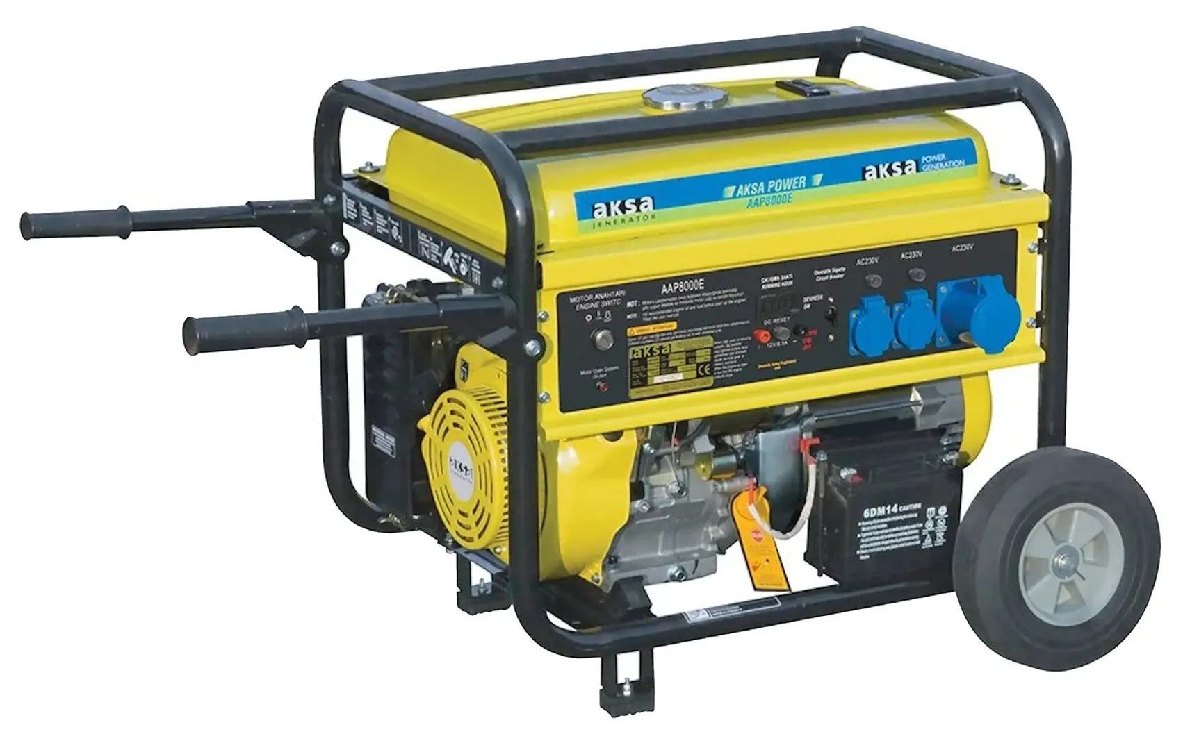 Generator pe benzina Aksa AAP 8000 E