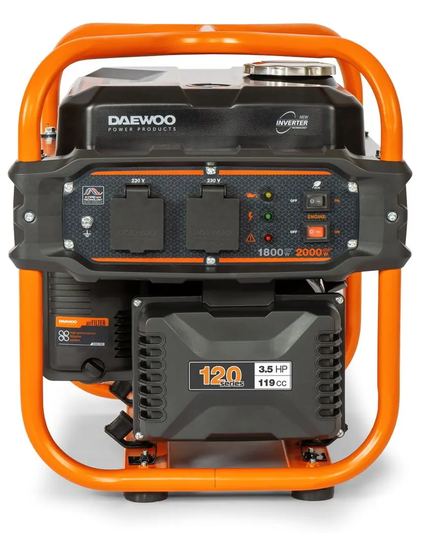 Инверторный бензиновый генератор Daewoo GDA 2500i