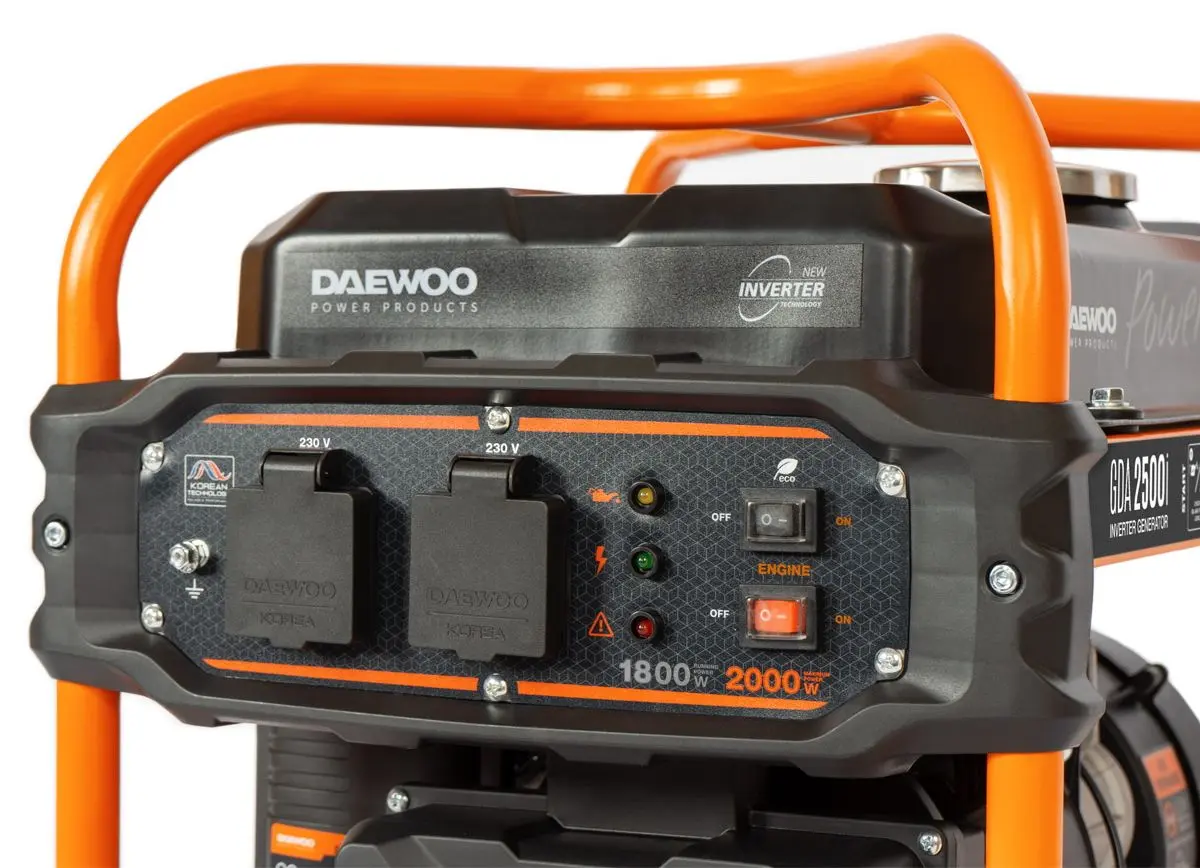 Инверторный бензиновый генератор Daewoo GDA 2500i