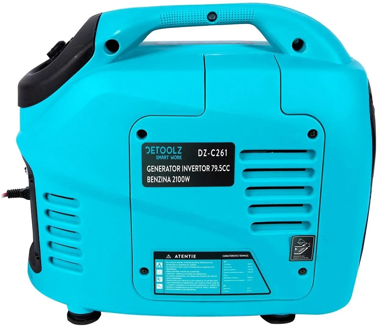 Generator pe benzina cu invertor Detoolz DZ-C261