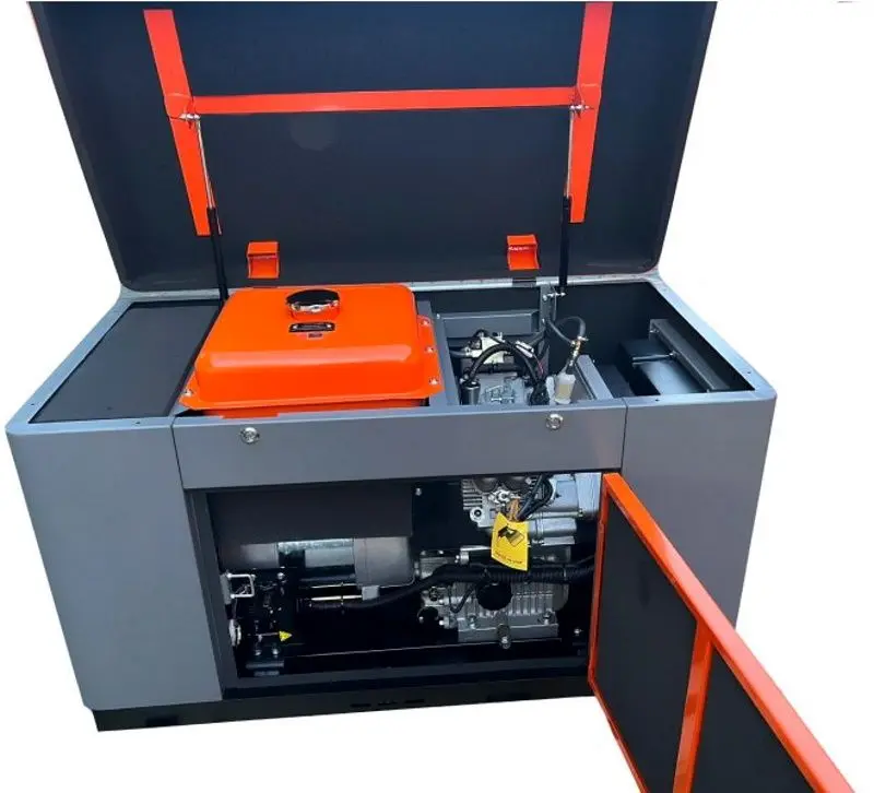 Дизельный генератор Kraft&Dele KD197 (Orange/Grey)