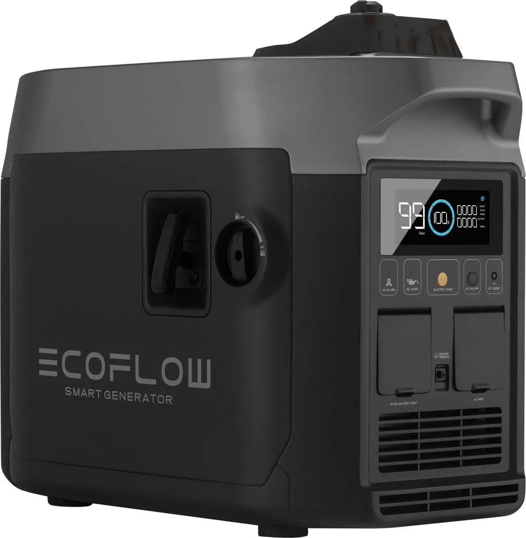 Инверторный бензиновый генератор EcoFlow Smart Generator R80-i (Black) - 2