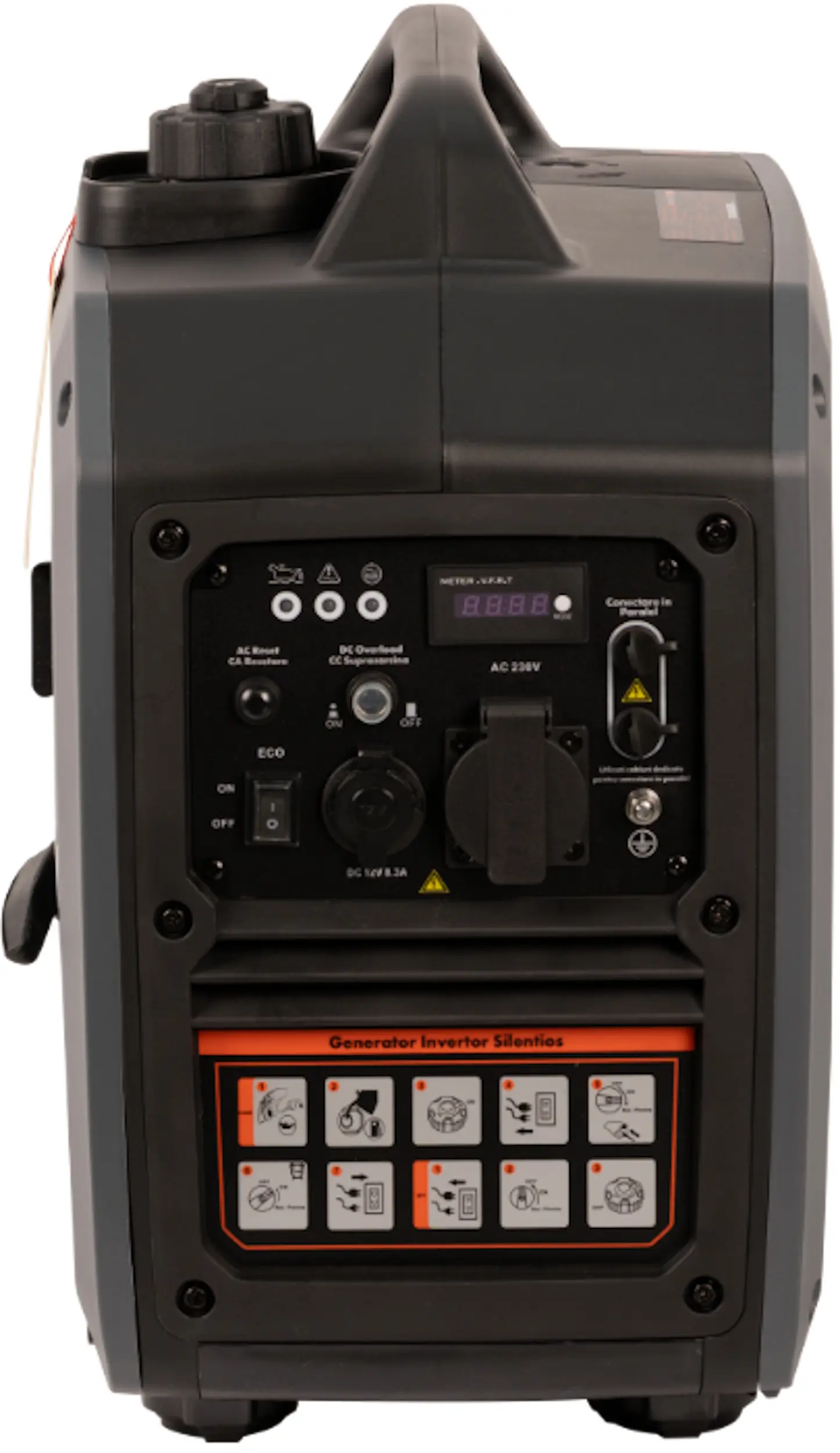 Бензиновый генератор EvoTools +Plus DIG2800 (Black) - 4