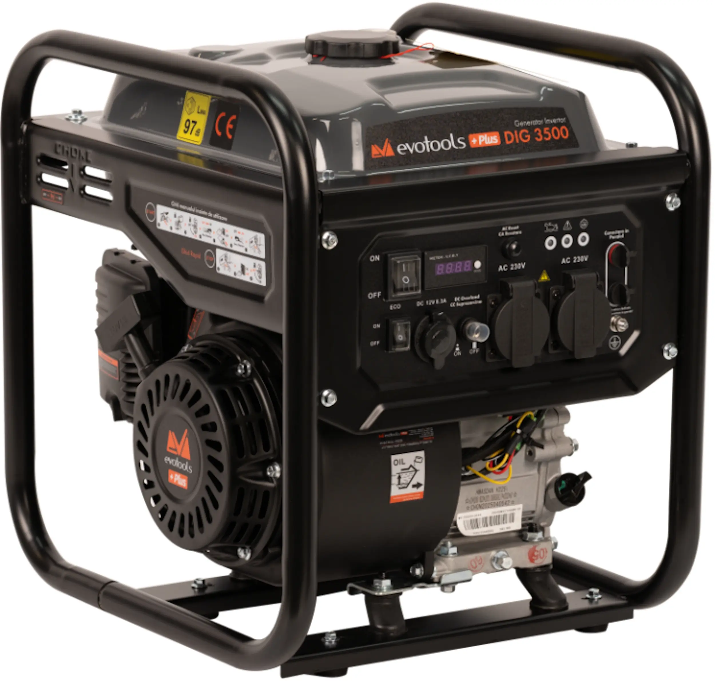 Бензиновый генератор EvoTools +Plus DIG3500 - 2