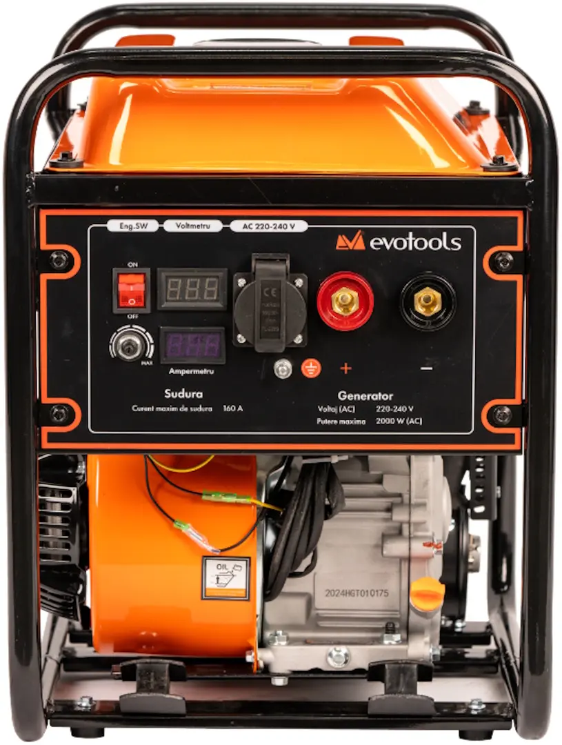 Generator pe benzina EvoTools WIG2000 (Black/Orange)