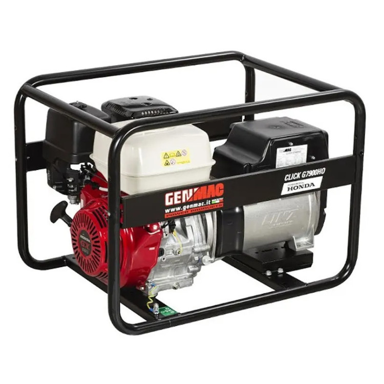 Generator pe benzina Genmac G7900HO-E5 (Black/Red)