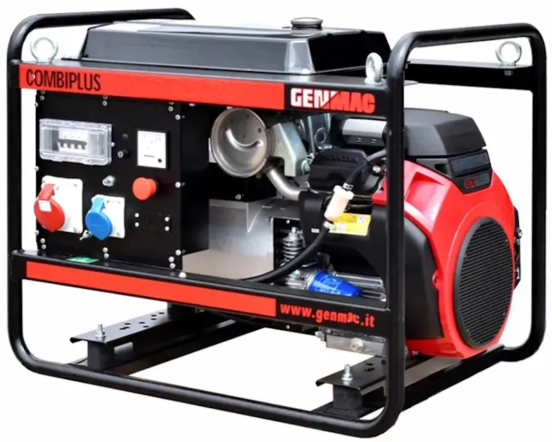 Бензогенератор + ATS Genmac CombiPlus G18000HAO-E5