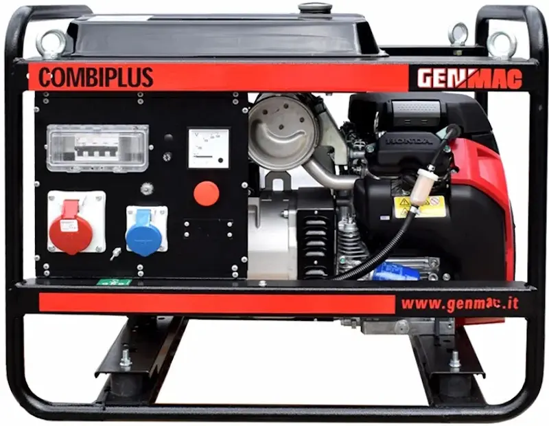 Бензогенератор + ATS Genmac CombiPlus G18000HAO-E5