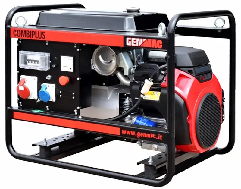 Бензогенератор + ATS Genmac CombiPlus RG10000HEO