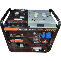 Бензогенератор Hagel 5500M Thumb