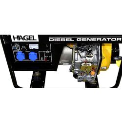 Generator pe benzina Hagel 8000CLE + ATS (Black/Yellow) Thumb