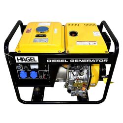 Бензогенератор Hagel 8000CLE + ATS (Black/Yellow)