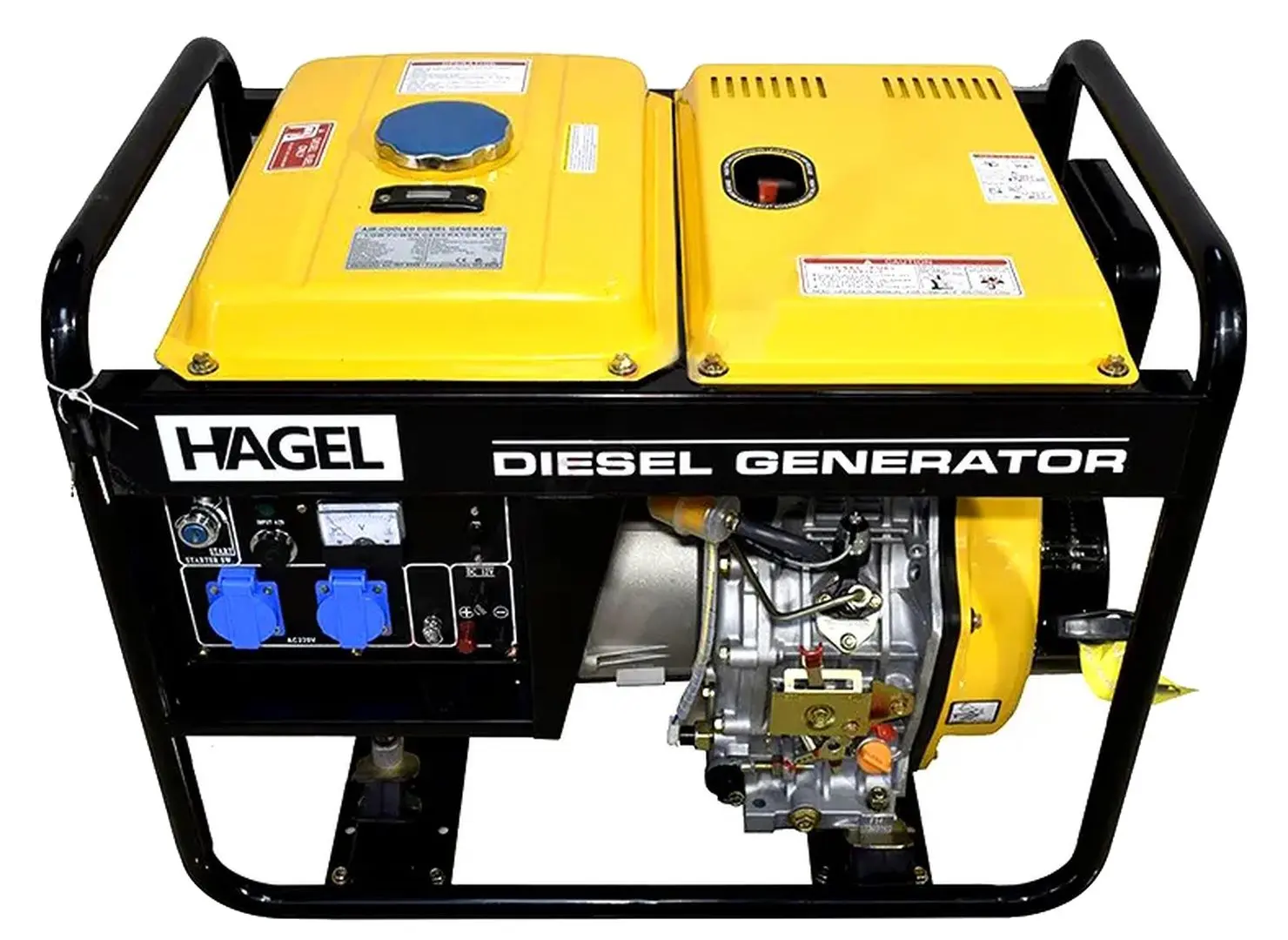 Generator pe benzina Hagel 8000CLE + ATS (Black/Yellow)