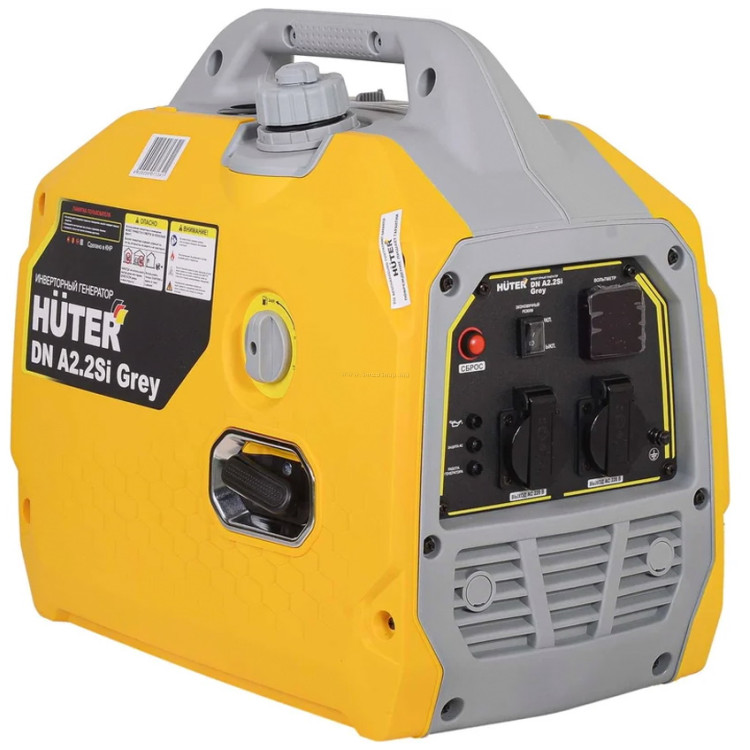 Бензиновый генератор Huter DN A2.2SI (Yellow/Grey)